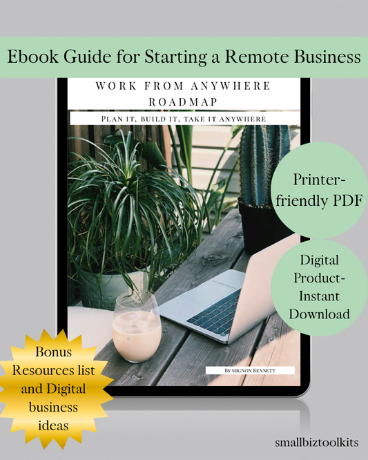Work From Anywhere Roadmap – Ebook Guide for Starting a Remote Business