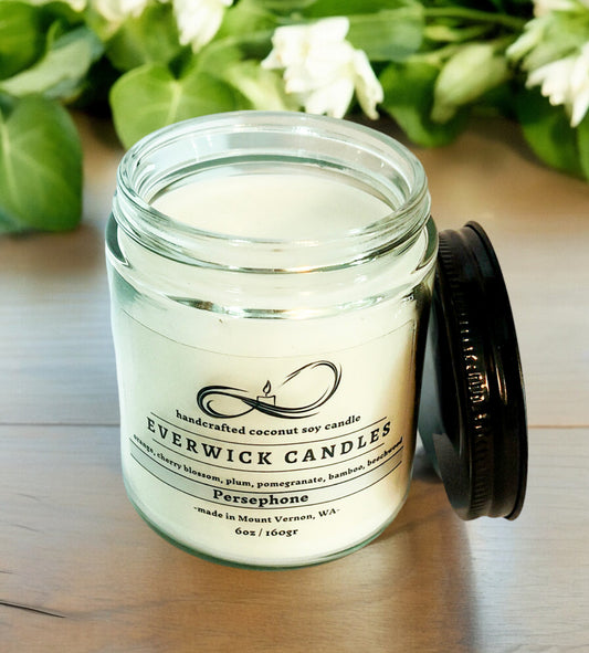 PERSEPHONE - Orange & Cherry Blossom, Clean Cotton, Plum, Bamboo, Beechwood, Lemon & Cedarwood Oils
